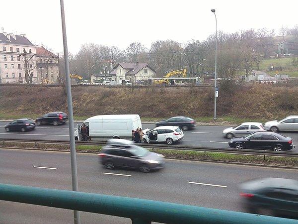 Kolizaja na Powstańców Śląskich