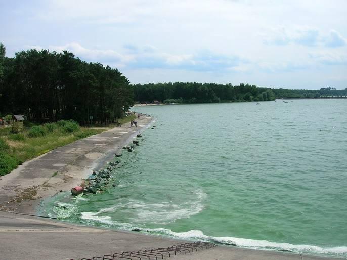 jezioro, śmieci