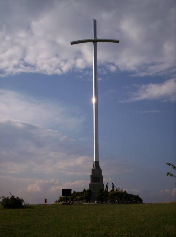 bielsko, krzyz, trzy lipki