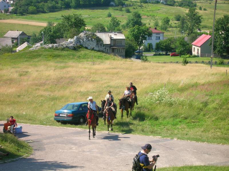 jura, okolice, konie