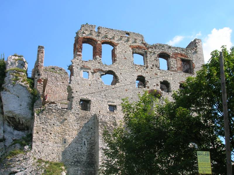 jura, okolice, ruiny