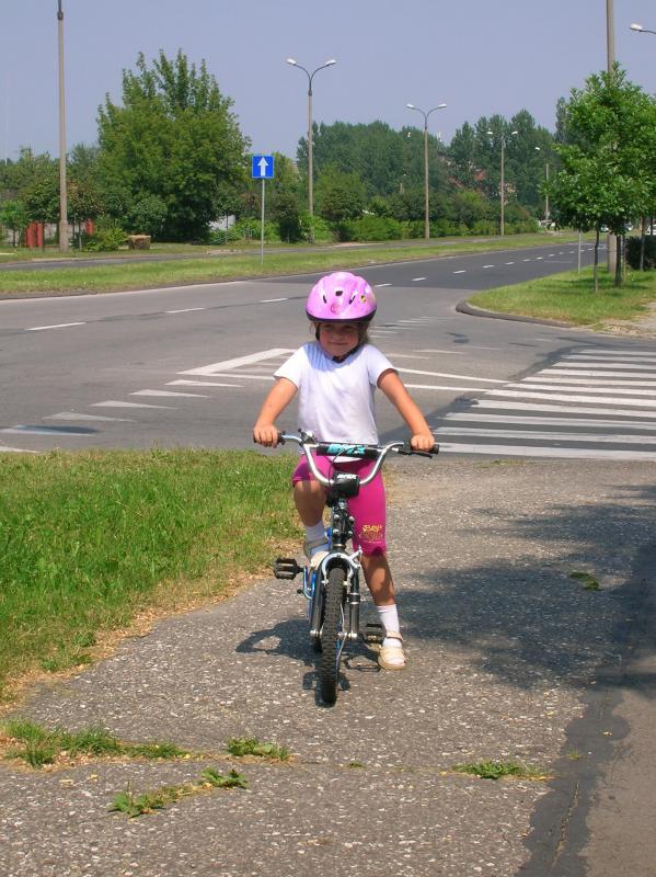 rower, dzieci, ania