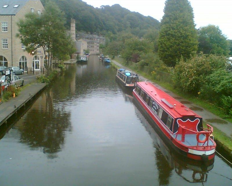 hebden bridge, kanal leeds liverpool