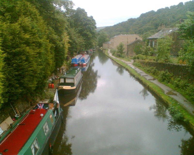 hebden bridge, kanal leeds liverpool