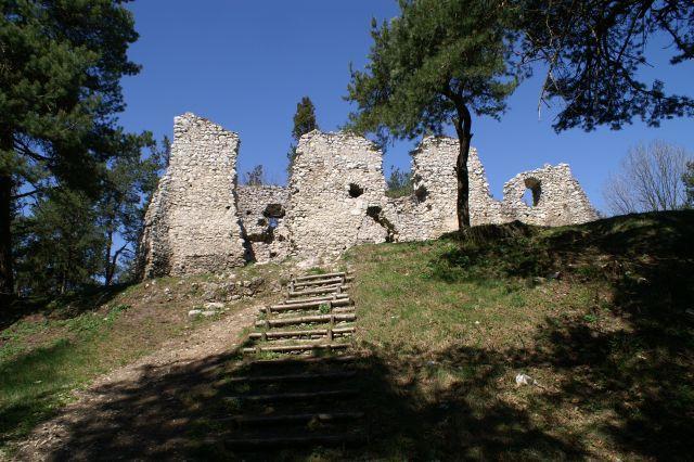 Zamek w Bydlinie