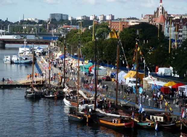 odra, woda, szczecin, żaglówki, tall ship races, żagle, jachty, jacht