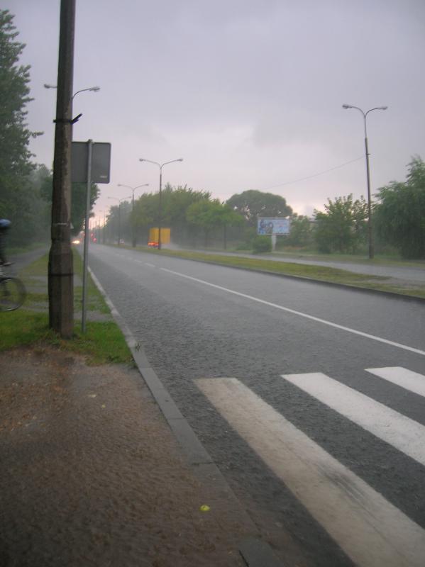 deszcz, dąbrowa, powódź