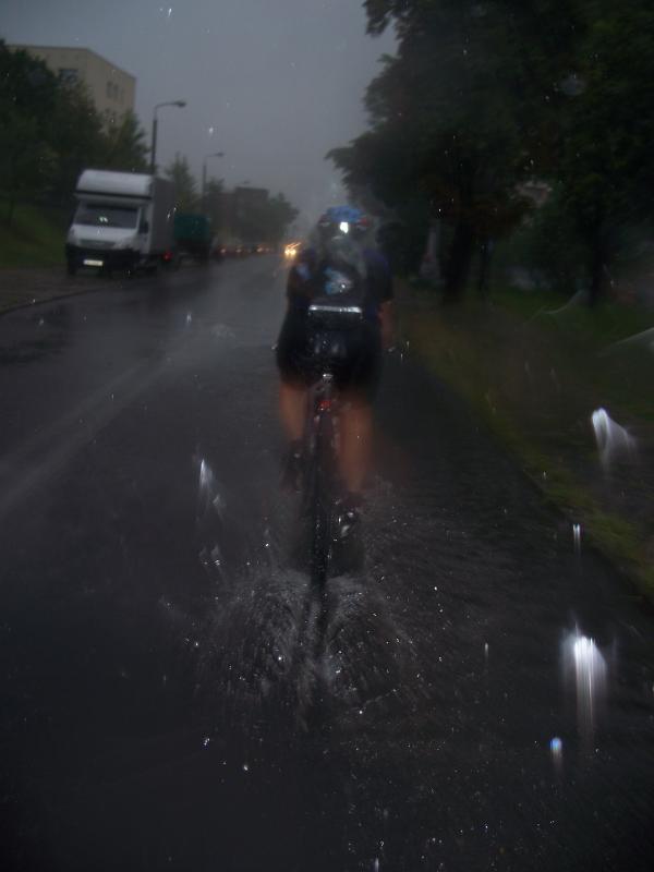 deszcz, dąbrowa, powódź