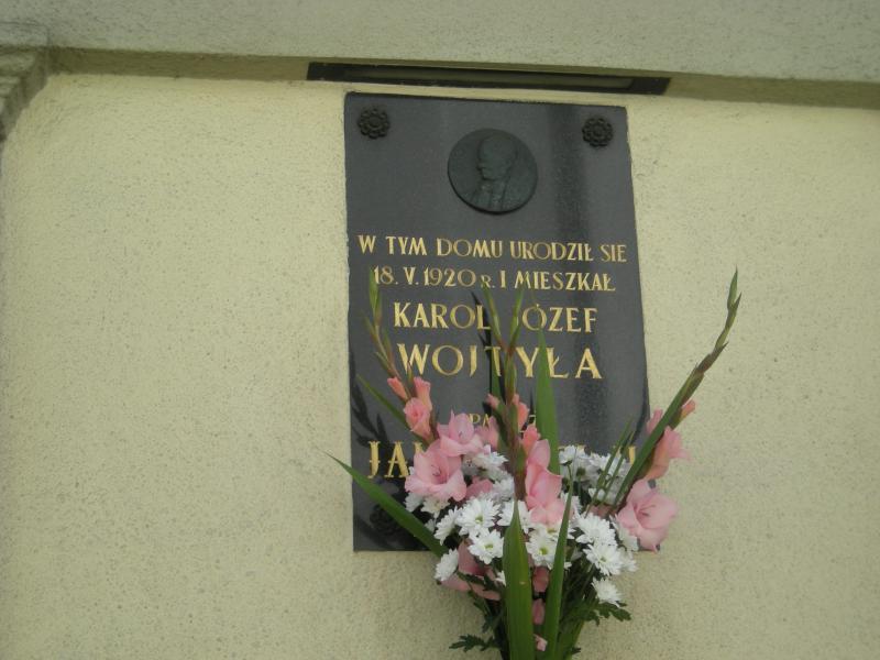 Wadowice - W tym domu urodził się Karol Wojtyła
