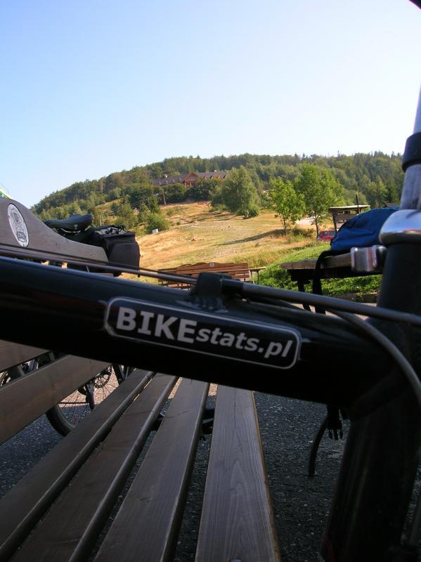 wlepka bikestats, beskidy