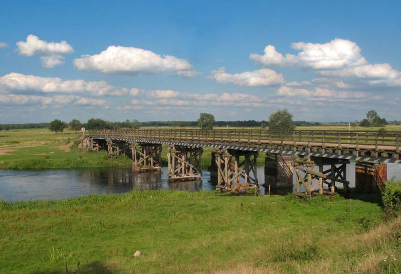 most, rzeka, narew