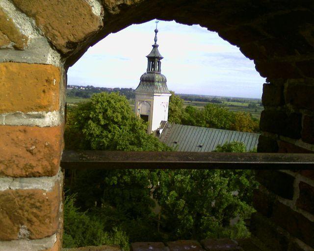 zamek, ruiny, czersk