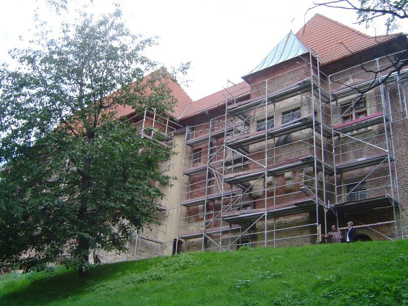 zamek, dębno