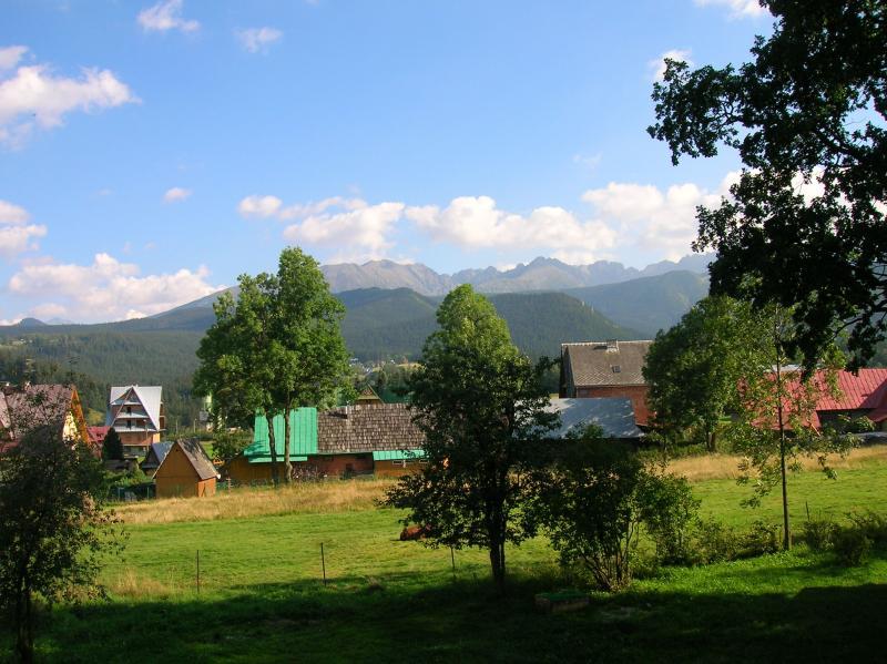 tatry, widok z okna