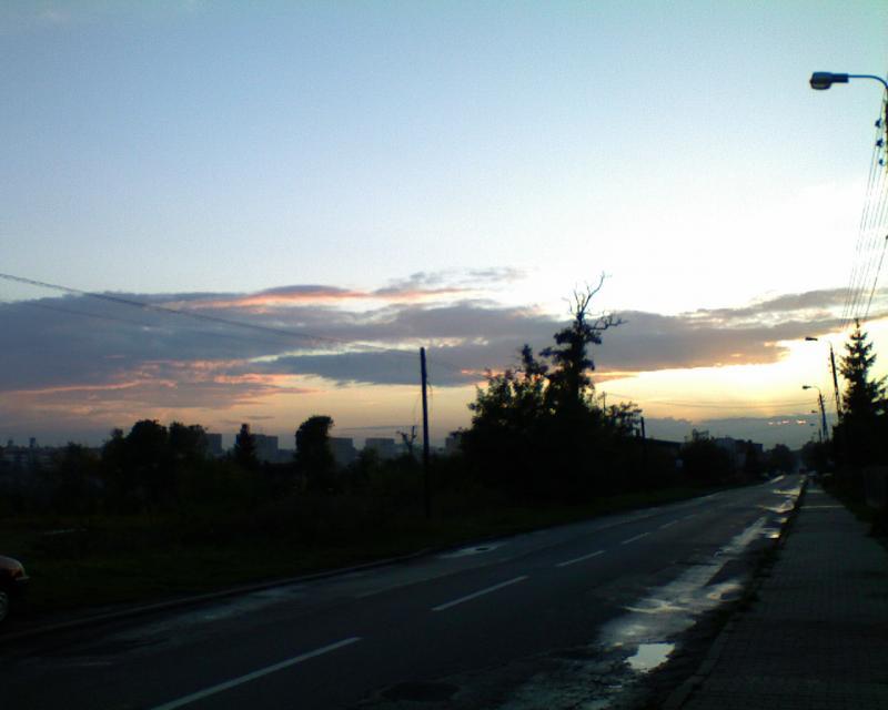 wycieczka, ulica, kamyce