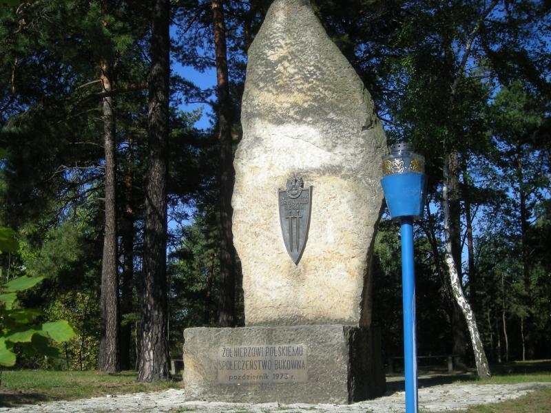 pomnik, bukowno