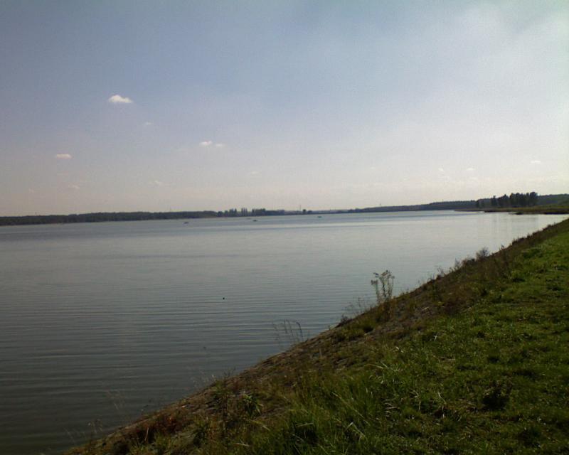 niedziela, widok, zalew, swierkol