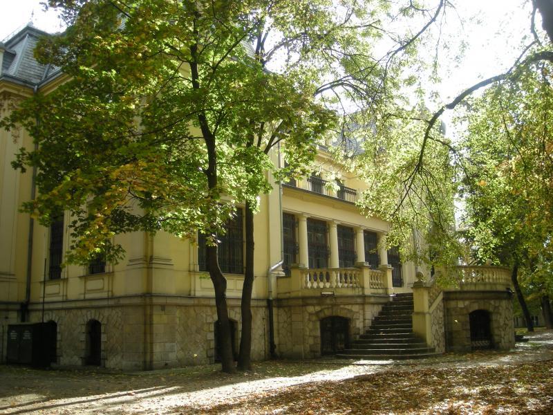 park, sosnowiec, palac schoena