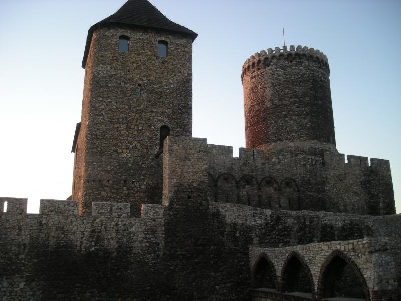zamek, będzin