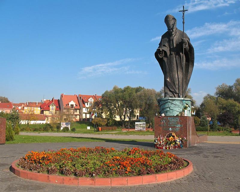 pomnik, papież