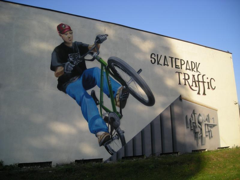 skate park traffic, czeladż
