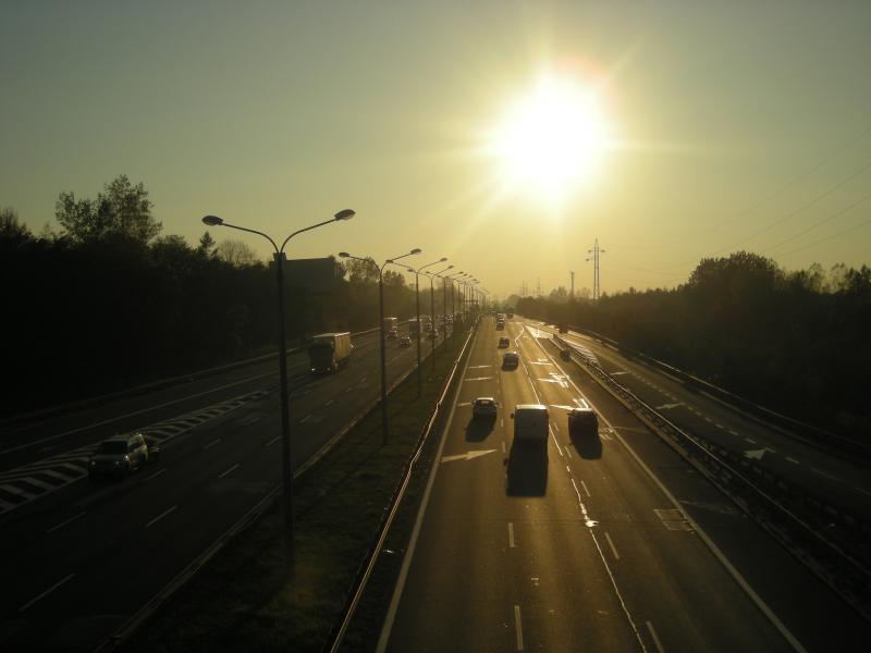 most, droga, sosnowiec