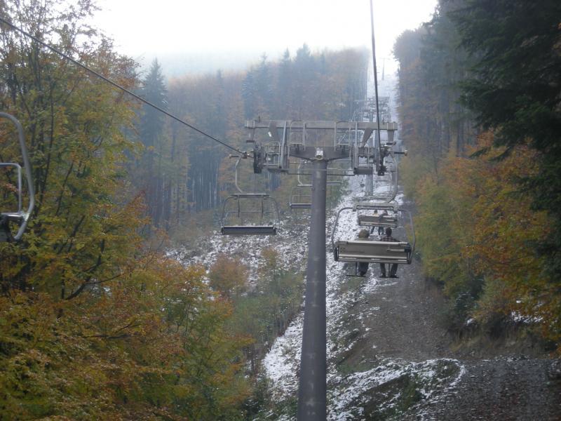 ustroń, kolej linowa