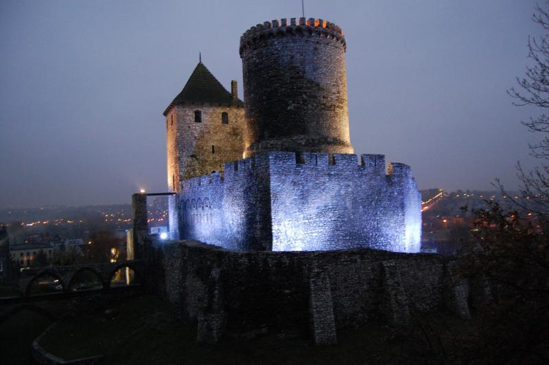zamek, będzin