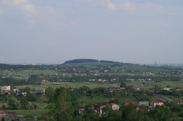 Widok z Góry Siewierskiej w Strone Dorotki