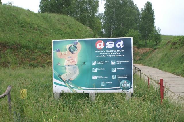 bytom, sucha góra, dolomity sportowa dolina