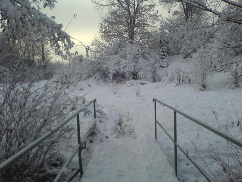 zalew śnieg