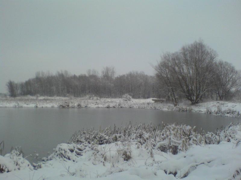 zalew śnieg