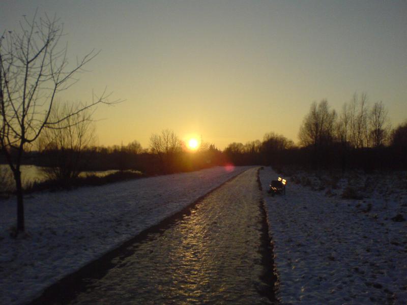 śnieg, zalew