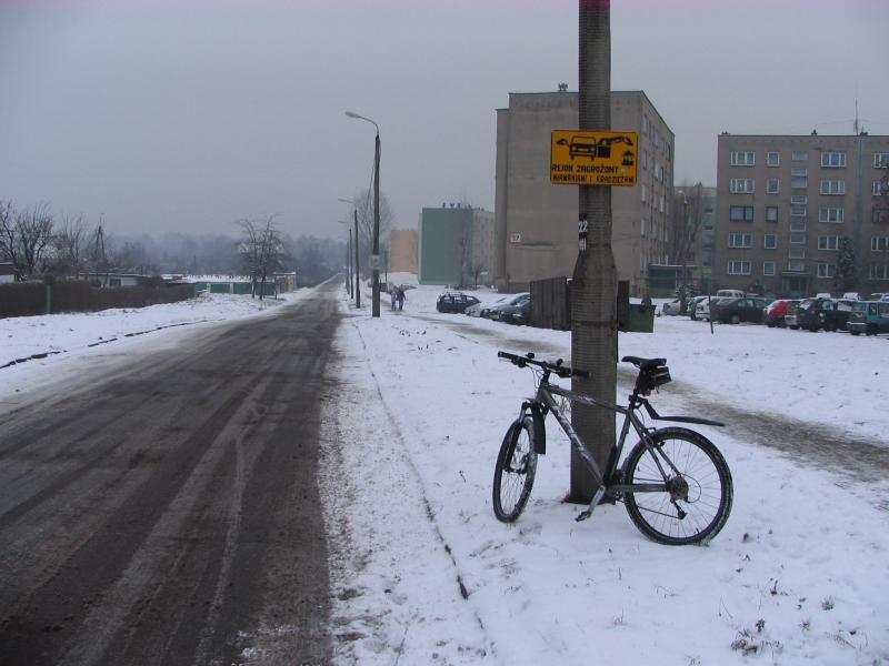 znaki, zima, bytom