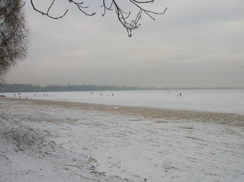 pogoria, zima, lód