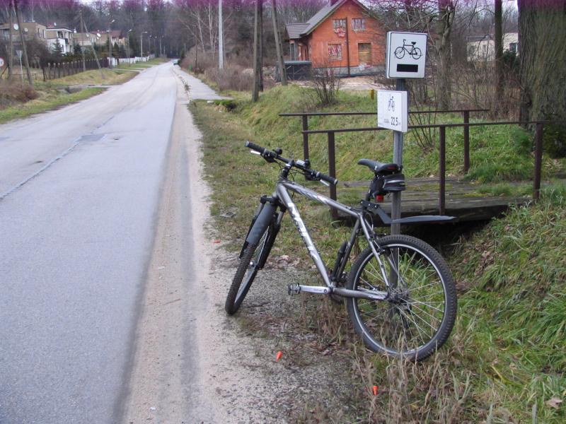 kamieniec, trasa, rower
