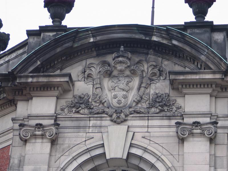 pałac, herb, świerklaniec, donnersmarck