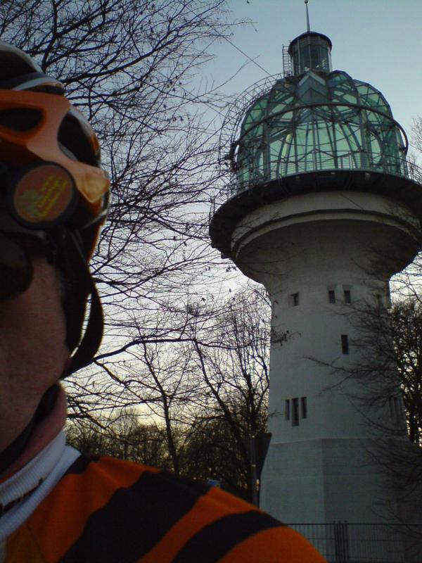solingen, na trasie, bergischen land, lichtturm, turystyka kolarska, rower