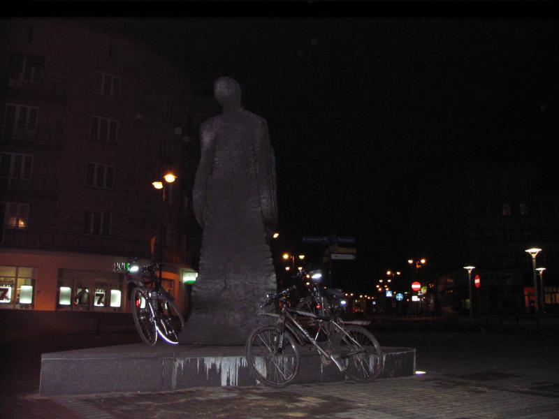 rowery, pomnik, zabrze