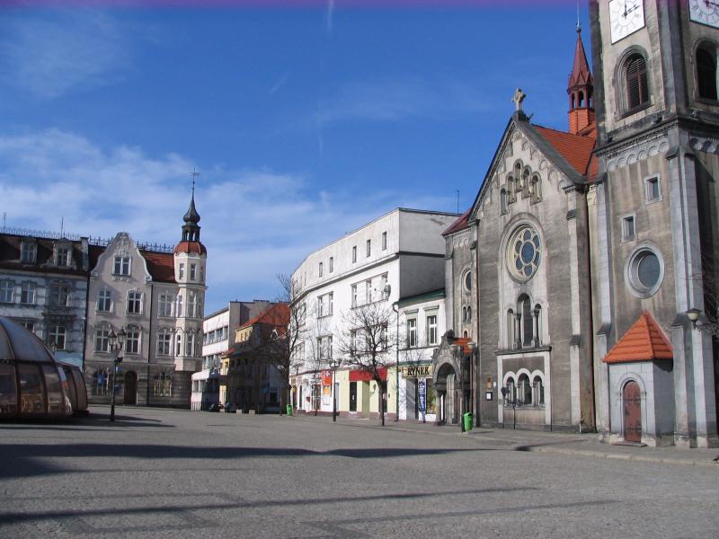 rynek, tarnowskie góry, budynki