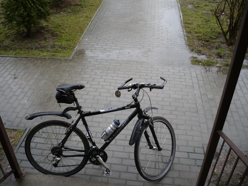 deszcz, zabrze, kałuża