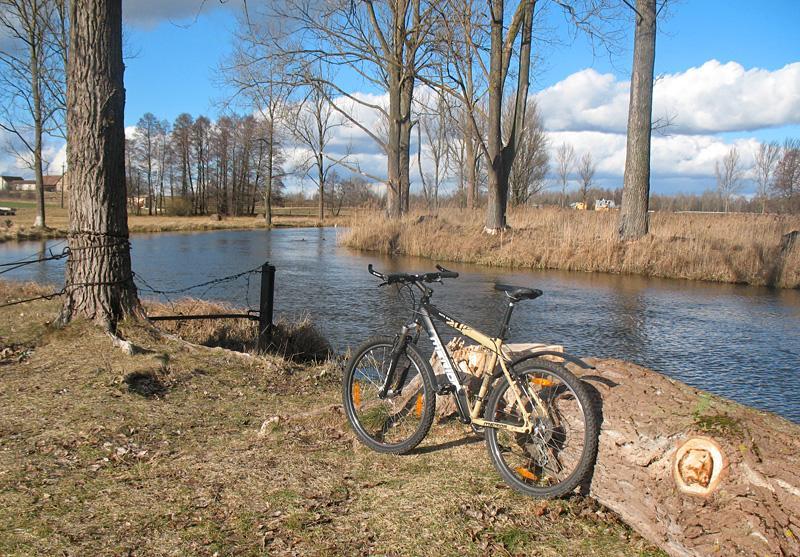 merida, rzeka, rower