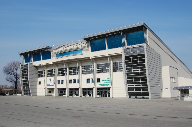 dąbrowa górnicza, hala sportowa, obiekt sportowy
