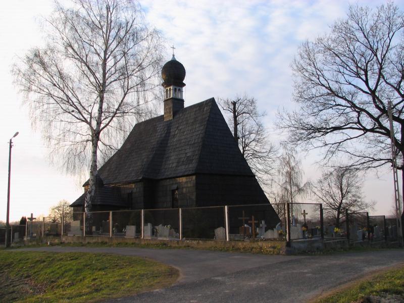 kościół, drewniany, księży las