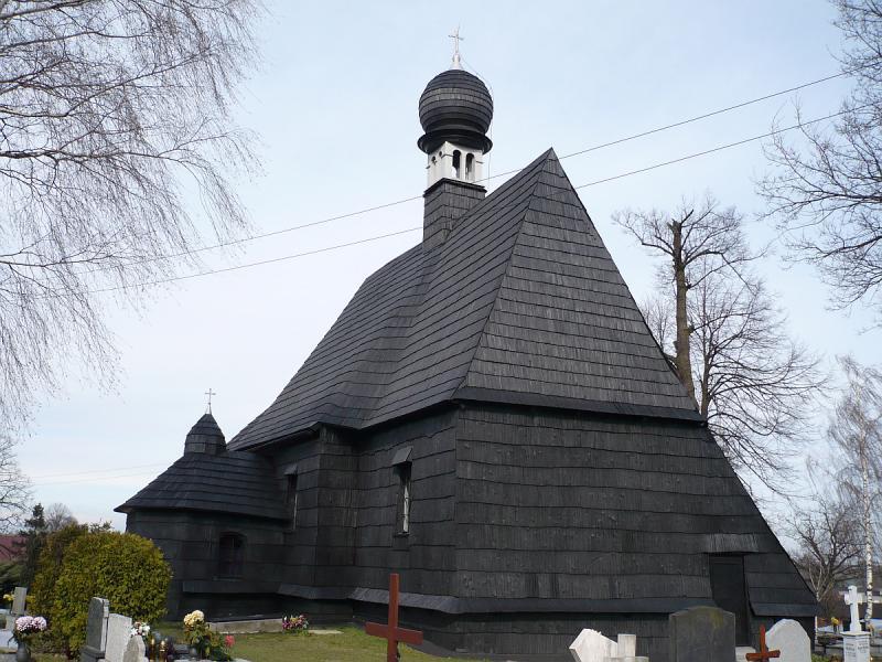kościół, drewniany, księży las