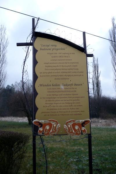 pomnik, świecko, obóz pracy