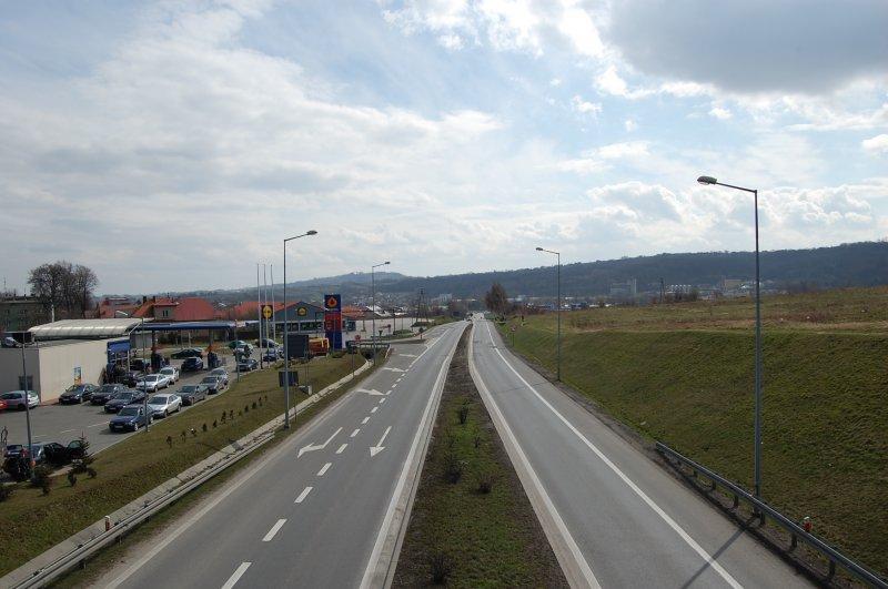 droga, krajobraz, brzesko, obwodnica brzeska