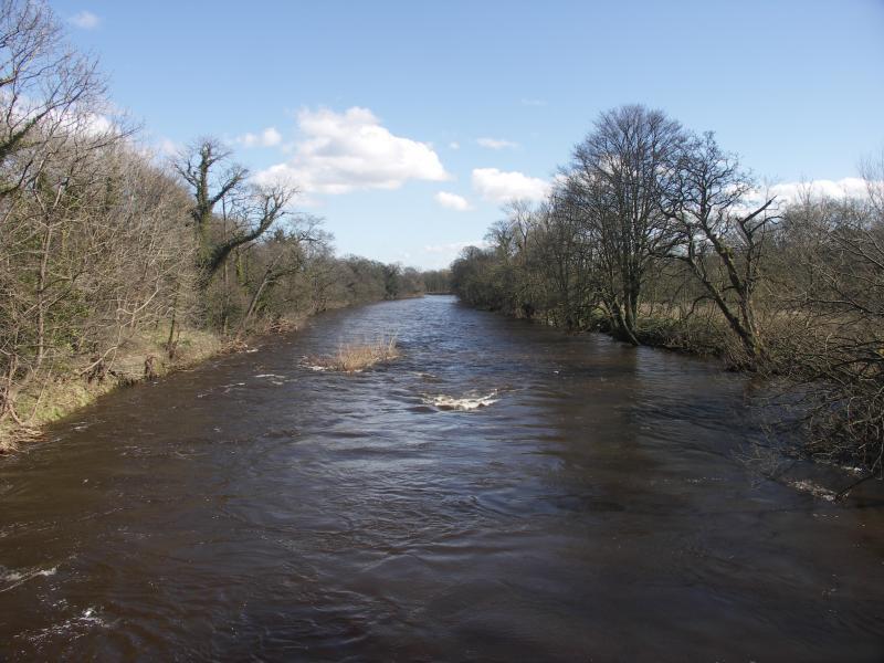 ilkley, yorkshire, west yorkshire, river wharfe