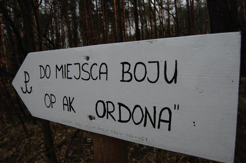 las, znak, ak ordona, kwatera okręgu śląskiego 23 dywizji