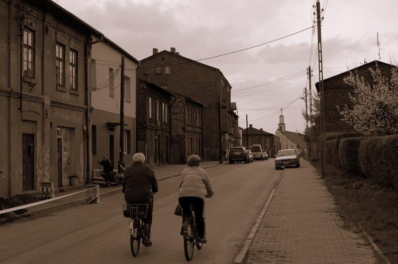 sosnowiec, ulica, domy, ostrowy górnicze